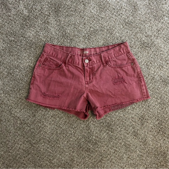 Pants - Old Navy Light Red Denim Shorts